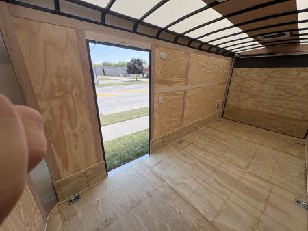 New 2027 Haul About Trailers 7X16 LEOPARD W/LANDSCAPING PACKAGE Cargo / Enclosed Trailer