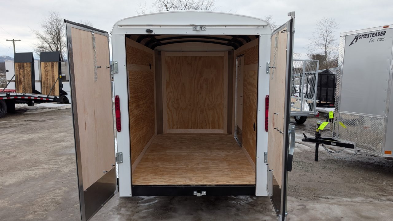 New 2027 Homesteader 5x8 Challenger Cargo Trailer w/ Barn Doors