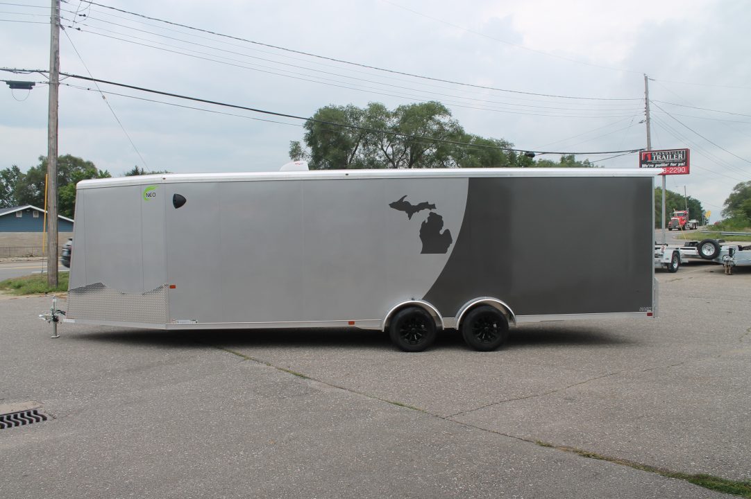 New 2027 NEO Trailers NASX2975TR6 Snowmobile Trailer