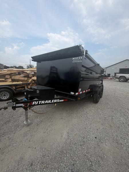 New 2027 PJ Trailers D7142 Dump Trailer 83X14 TA HIGH SIDE (GVW:14000) BLACK