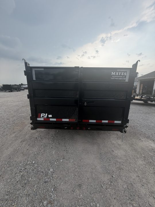 New 2027 PJ Trailers D7142 Dump Trailer 83X14 TA HIGH SIDE (GVW:14000) BLACK