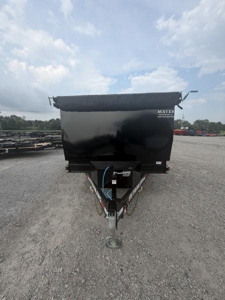 New 2027 PJ Trailers D7142 Dump Trailer 83X14 TA HIGH SIDE (GVW:14000) BLACK