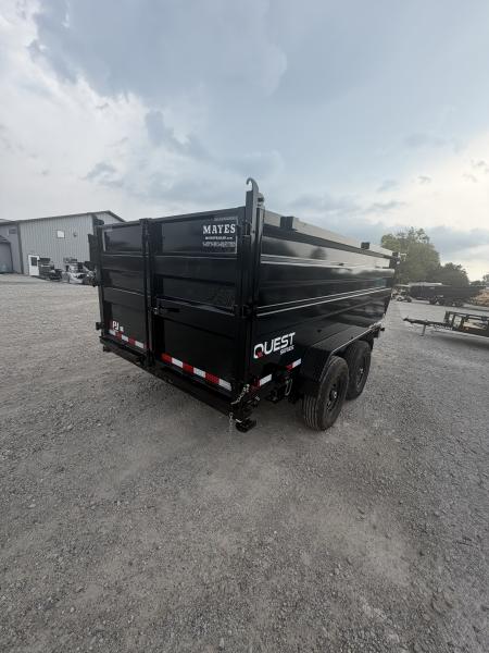 New 2027 PJ Trailers D7142 Dump Trailer 83X14 TA HIGH SIDE (GVW:14000) BLACK