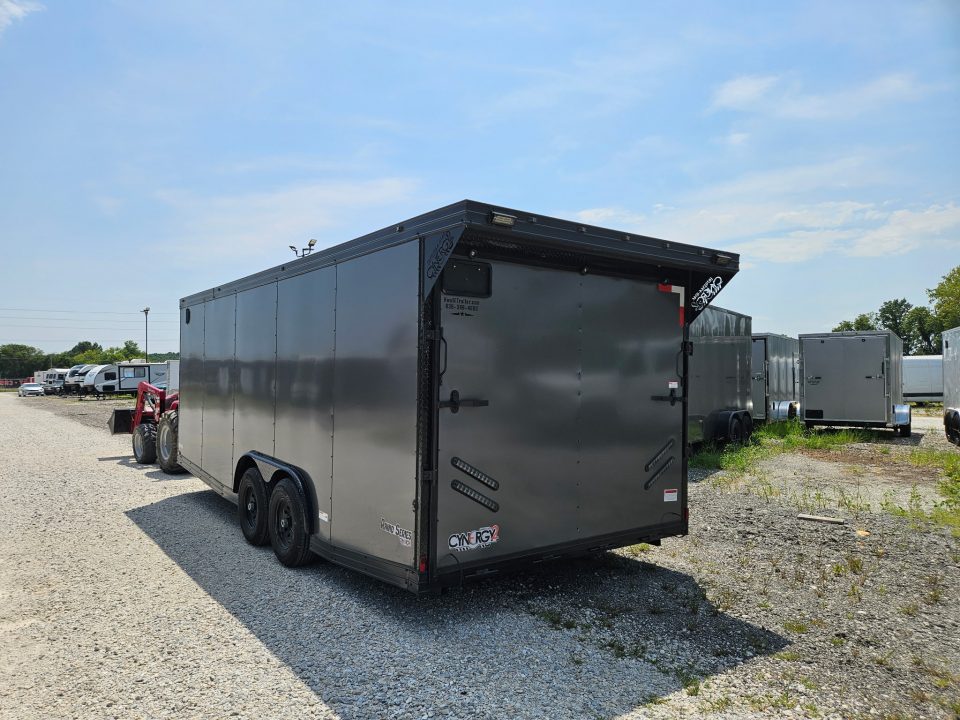 New 2026 Cynergy 2 8.5x20 TA, 6'5" interior height, 5.2k axles, .080 polycore Cargo / Enclosed Trailer