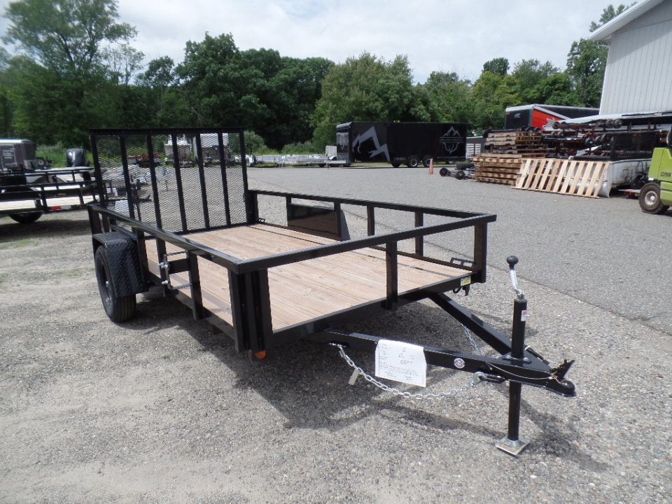 New 2026 Quality Steel and Aluminum 12 ft. long deck by 74" wide Utility Trailer