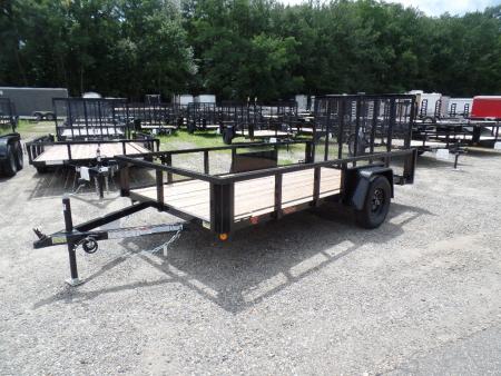 New 2026 Quality Steel and Aluminum 12 ft. long deck by 74" wide Utility Trailer