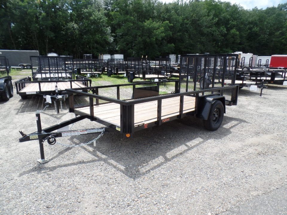 New 2026 Quality Steel and Aluminum 12 ft. long deck by 74" wide Utility Trailer