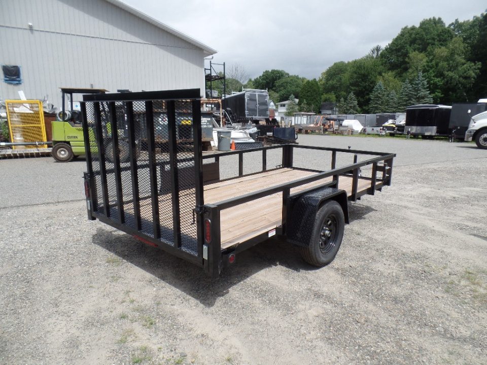 New 2026 Quality Steel and Aluminum 12 ft. long deck by 74" wide Utility Trailer