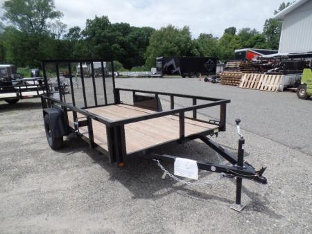 New 2026 Quality Steel and Aluminum 12 ft. long deck by 74  wide Utility Trailer