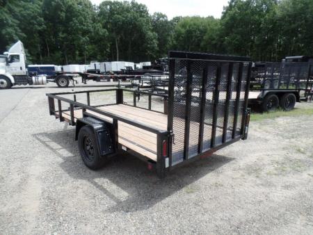 New 2026 Quality Steel and Aluminum 12 ft. long deck by 74" wide Utility Trailer