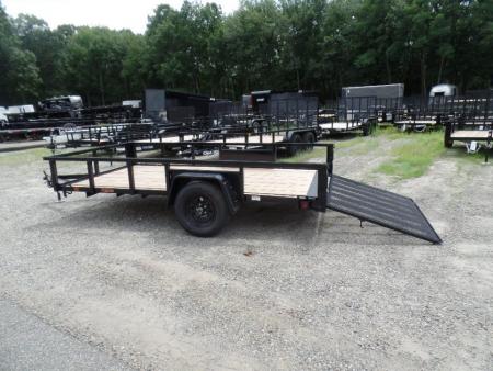 New 2026 Quality Steel and Aluminum 12 ft. long deck by 74" wide Utility Trailer