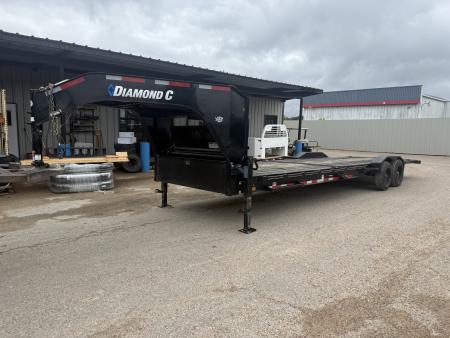 Used 2024 Diamond C Trailers HDT208 28X82 GN Tilt Trailer