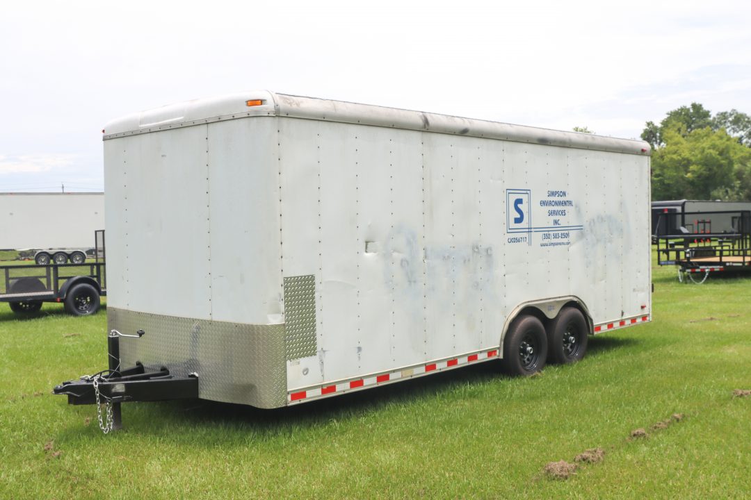 Used 2007 8.5X20 Pace American CARGO TRAILER