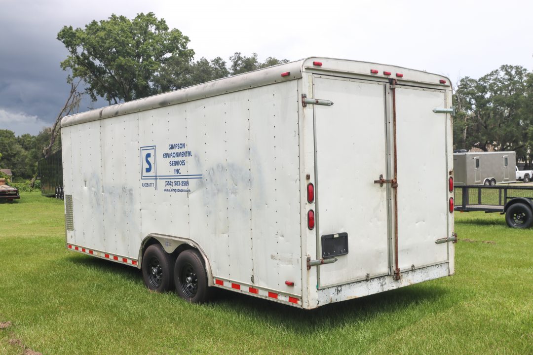 Used 2007 8.5X20 Pace American CARGO TRAILER