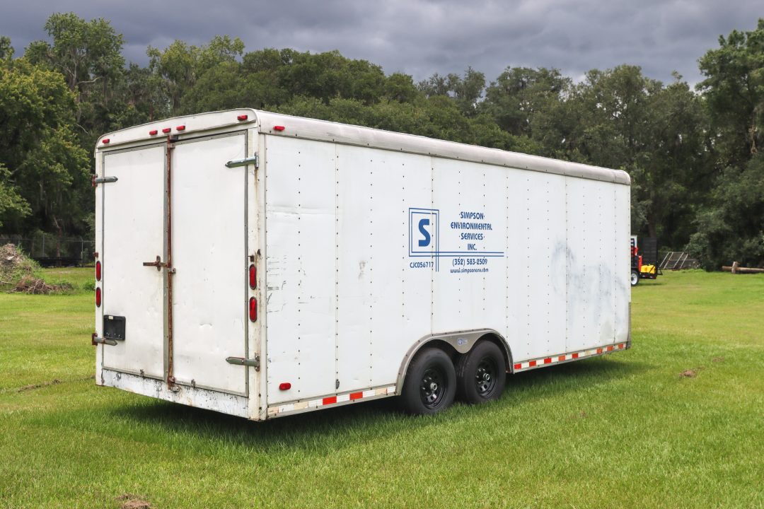 Used 2007 8.5X20 Pace American CARGO TRAILER