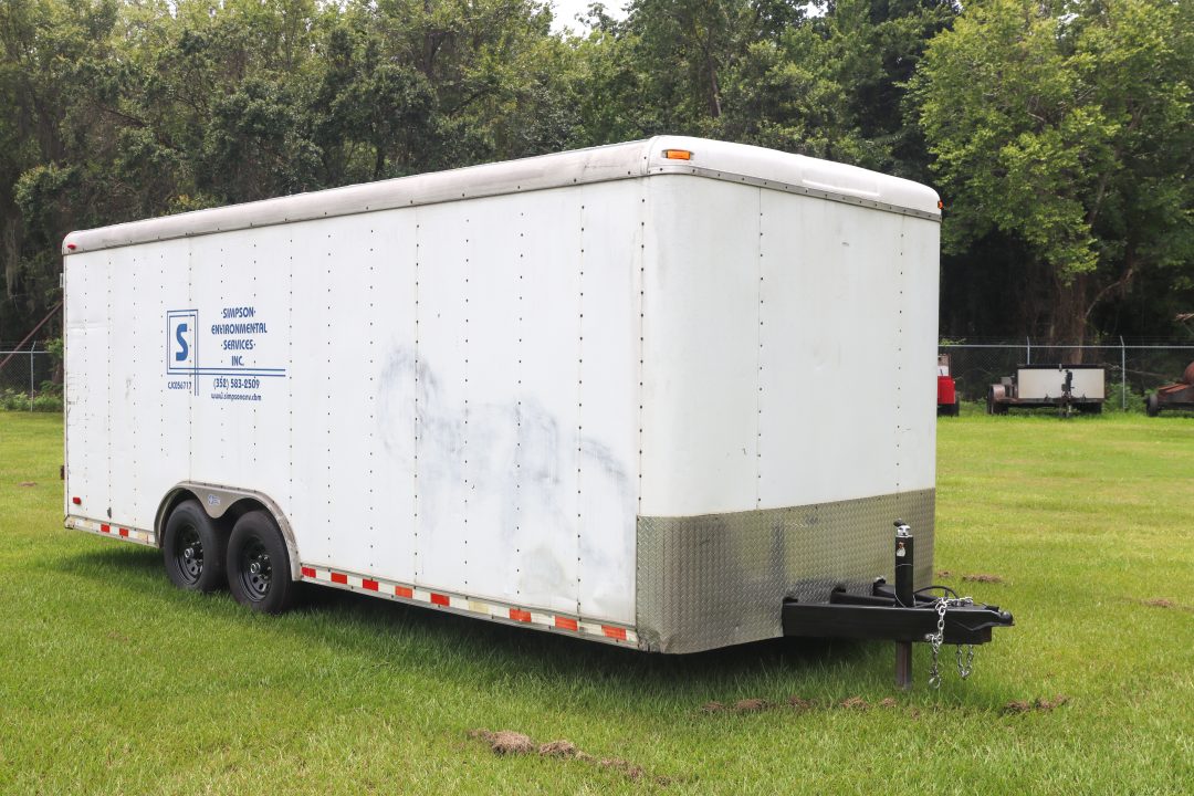 Used 2007 8.5X20 Pace American CARGO TRAILER