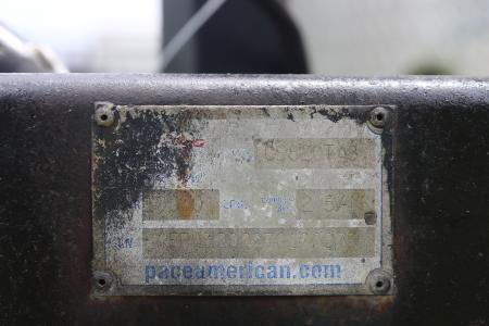 Used 2007 8.5X20 Pace American CARGO TRAILER