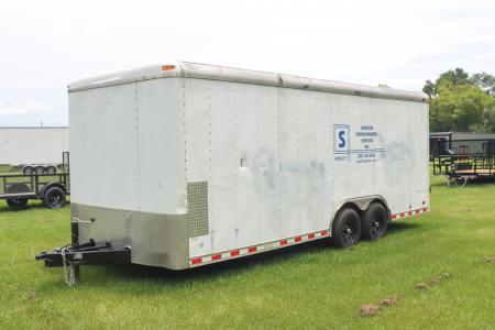 Used 2007 8.5X20 Pace American CARGO TRAILER