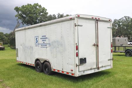 Used 2007 8.5X20 Pace American CARGO TRAILER