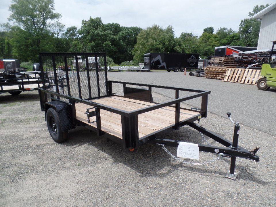 New 2026 Quality Steel and Aluminum 10 ft. long deck by 74" wide Utility Trailer