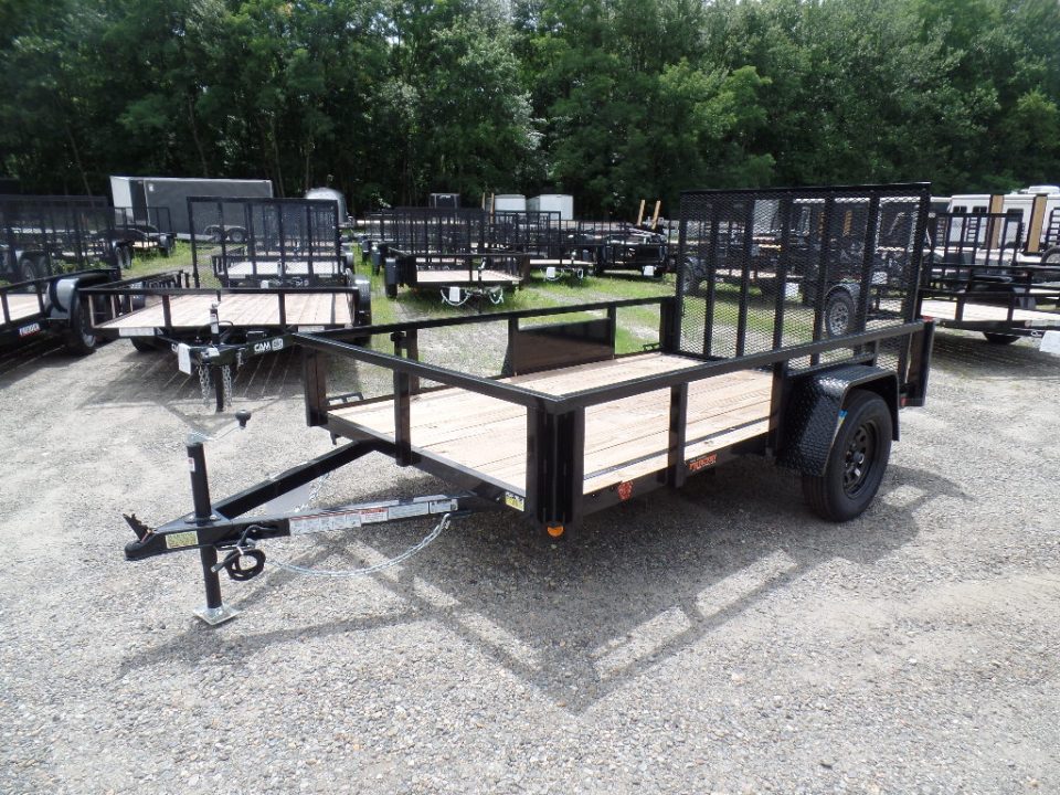New 2026 Quality Steel and Aluminum 10 ft. long deck by 74" wide Utility Trailer