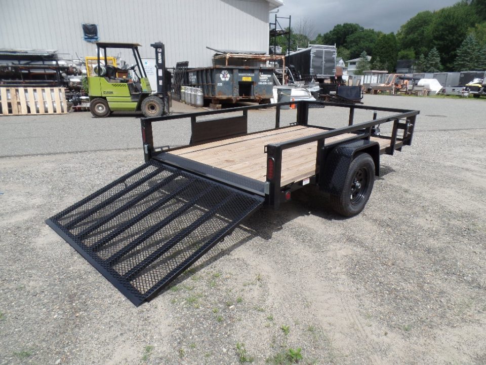 New 2026 Quality Steel and Aluminum 10 ft. long deck by 74" wide Utility Trailer