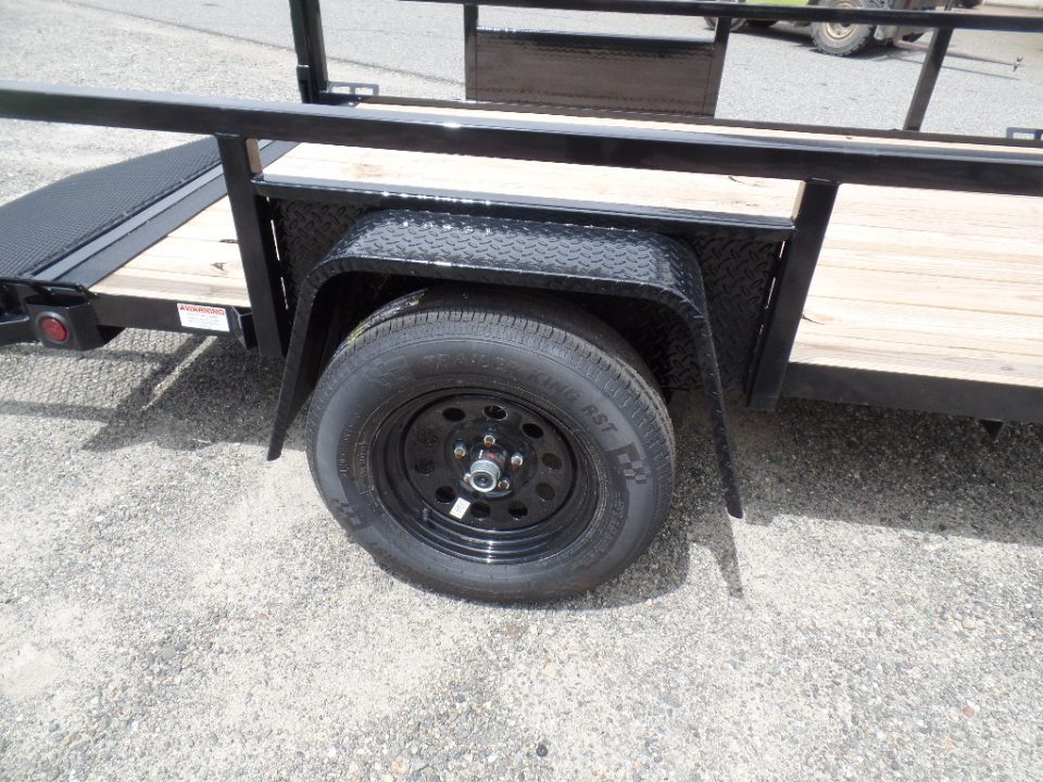 New 2026 Quality Steel and Aluminum 10 ft. long deck by 74" wide Utility Trailer