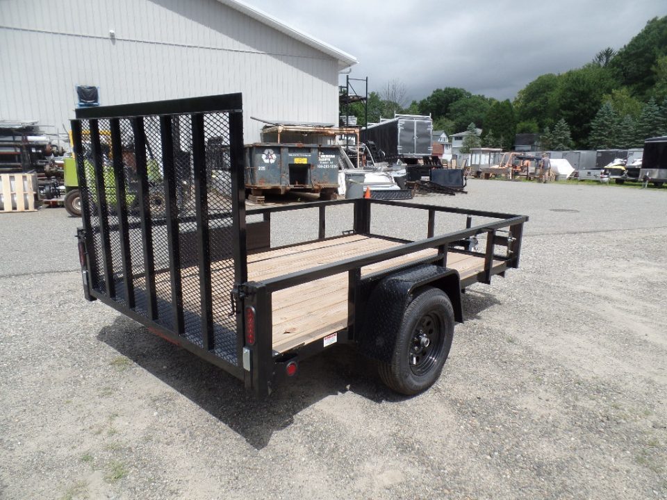 New 2026 Quality Steel and Aluminum 10 ft. long deck by 74" wide Utility Trailer