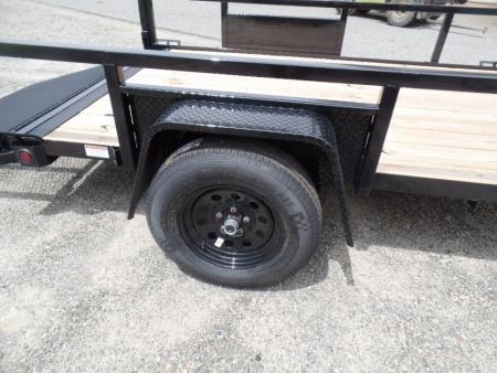 New 2026 Quality Steel and Aluminum 10 ft. long deck by 74" wide Utility Trailer