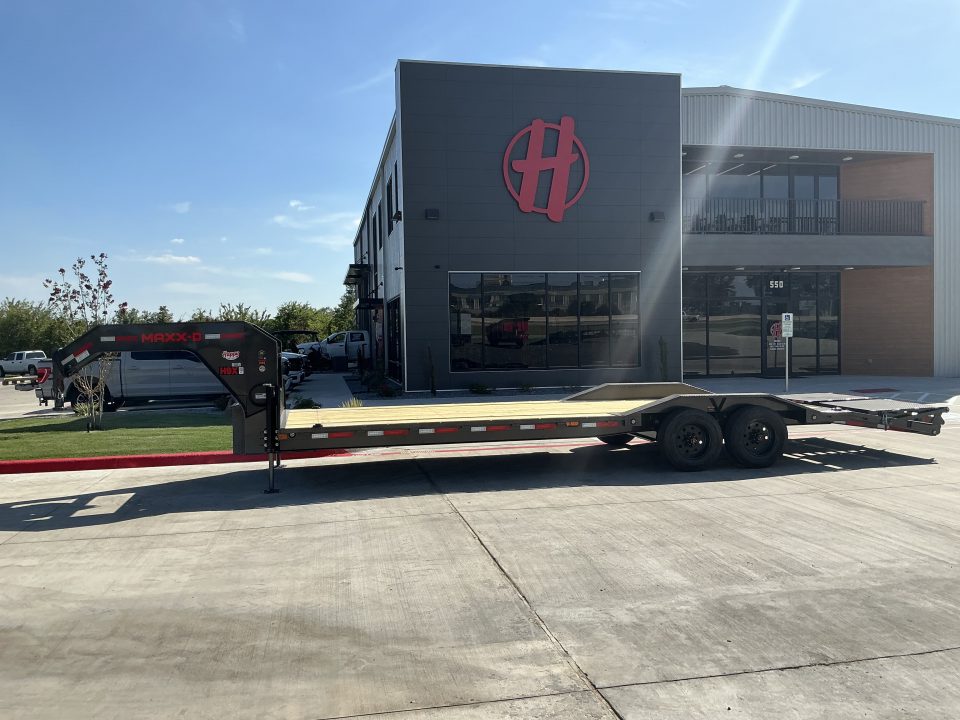 New 2027 MAXX-D 102"x28' GN HD I-Beam Equipment Trailer - H9X