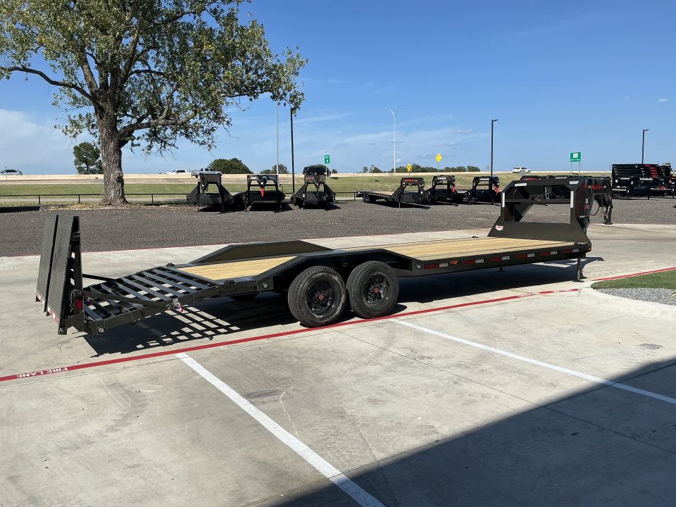New 2027 MAXX-D 102"x28' GN HD I-Beam Equipment Trailer - H9X