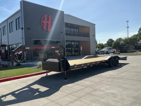 New 2027 MAXX-D 102 x28' GN HD I-Beam Equipment Trailer - H9X