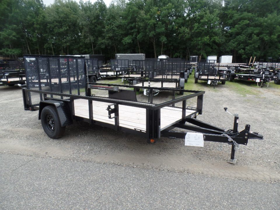 New 2026 Quality Steel and Aluminum 12 ft. long deck by 74" wide Utility Trailer