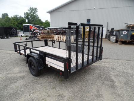 New 2026 Quality Steel and Aluminum 12 ft. long deck by 74" wide Utility Trailer