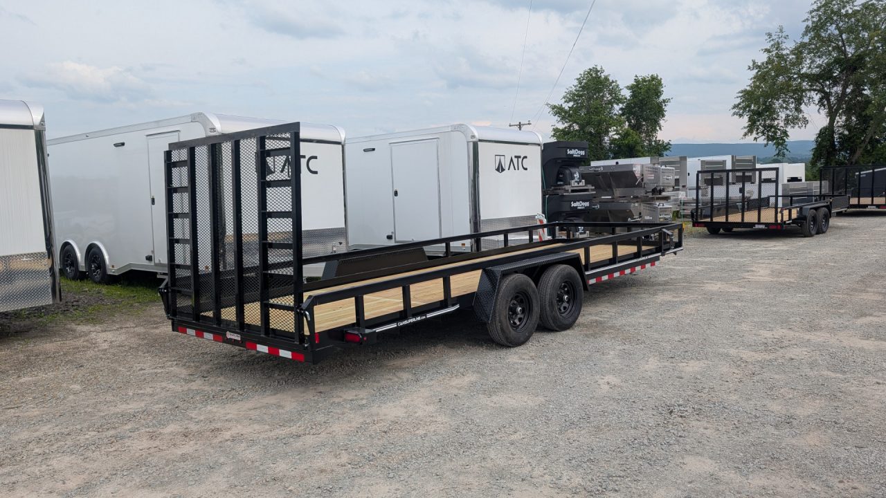 New 2026 CAM Superline 7x22 HD Utility Trailer w/ Spring Assist Gate