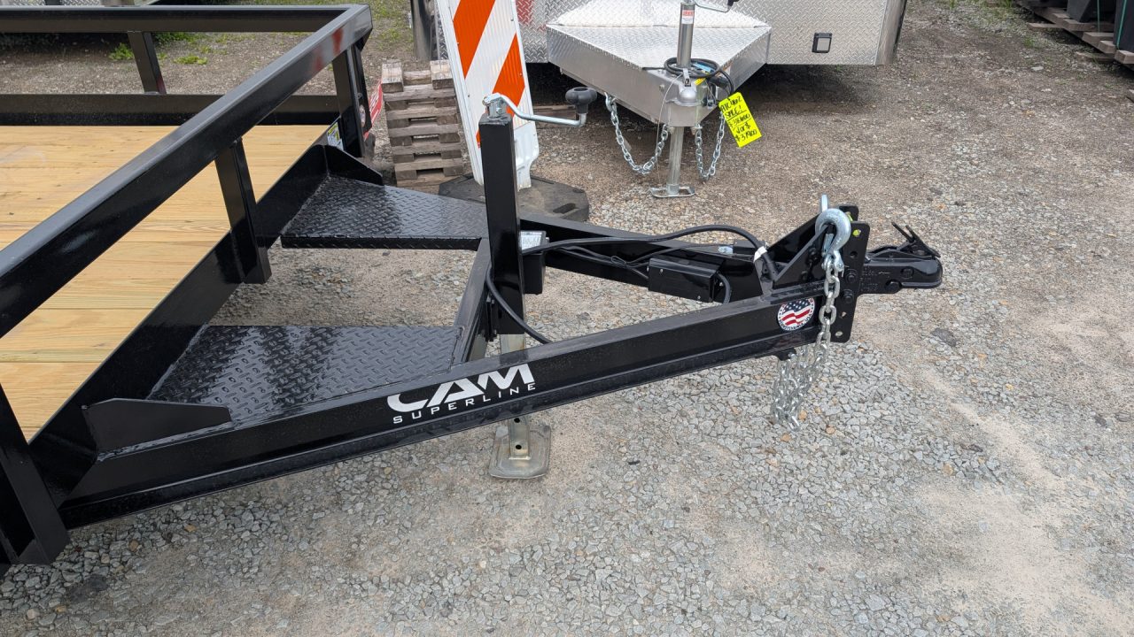 New 2026 CAM Superline 7x22 HD Utility Trailer w/ Spring Assist Gate