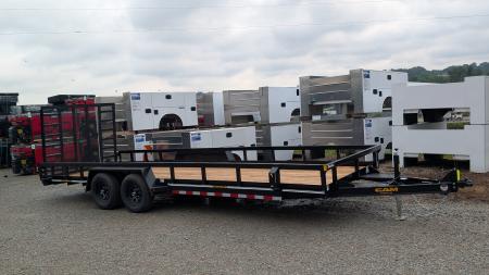 New 2026 CAM Superline 7x22 HD Utility Trailer w/ Spring Assist Gate