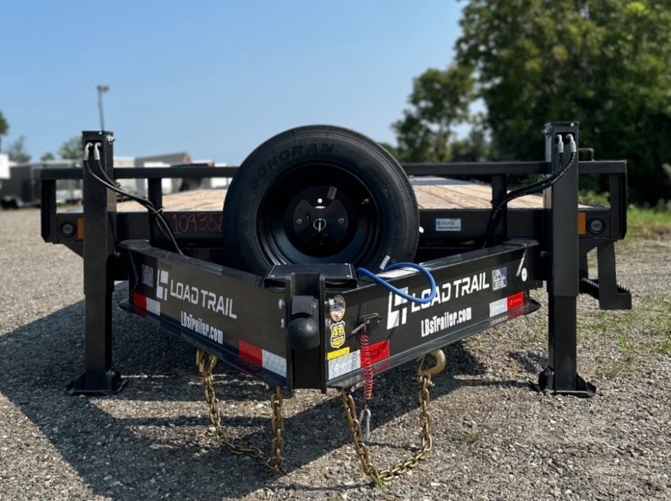 New 2027 Load Trail 	102" x 24' Tandem Pintle Hook Equipment Tilt Deck Equipment Trailer