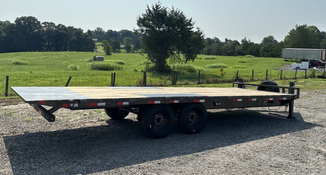 New 2027 Load Trail 	102" x 24' Tandem Pintle Hook Equipment Tilt Deck Equipment Trailer