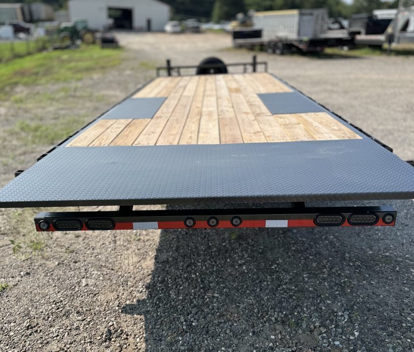 New 2027 Load Trail 	102" x 24' Tandem Pintle Hook Equipment Tilt Deck Equipment Trailer