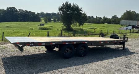 New 2027 Load Trail 	102" x 24' Tandem Pintle Hook Equipment Tilt Deck Equipment Trailer