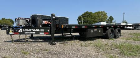 New 2027 Load Trail 	102" x 24' Tandem Pintle Hook Equipment Tilt Deck Equipment Trailer