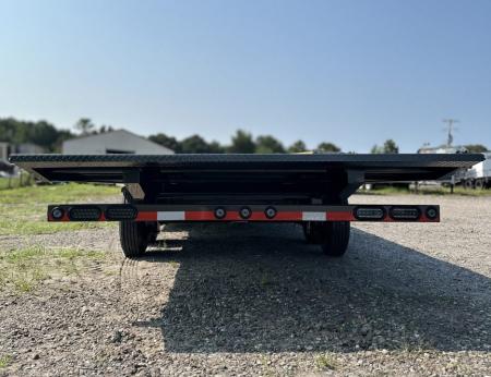 New 2027 Load Trail 	102" x 24' Tandem Pintle Hook Equipment Tilt Deck Equipment Trailer