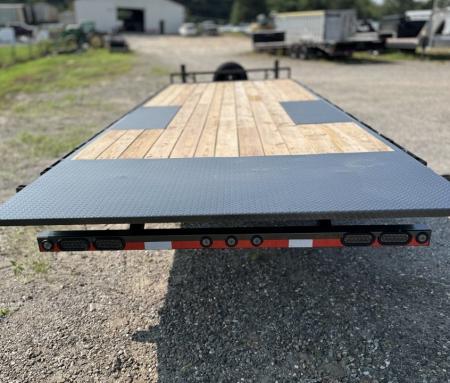 New 2027 Load Trail 	102" x 24' Tandem Pintle Hook Equipment Tilt Deck Equipment Trailer