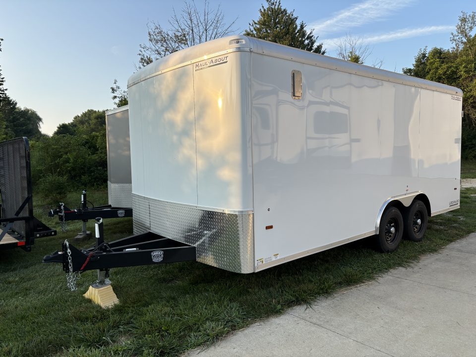 New 2027 Haul About Trailers 8.5'X18' LEOPARD W/LANDSCAPE PACKAGE Cargo / Enclosed Trailer