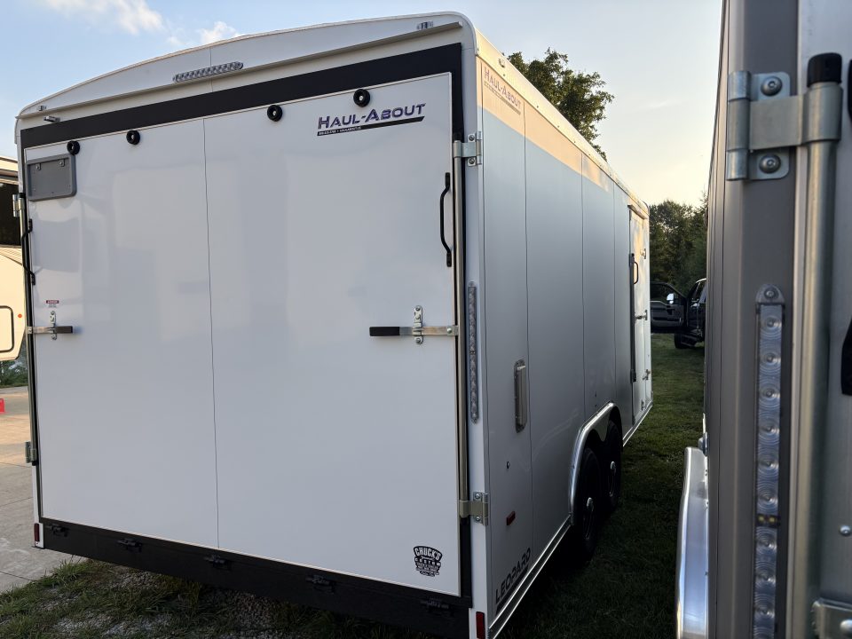 New 2027 Haul About Trailers 8.5'X18' LEOPARD W/LANDSCAPE PACKAGE Cargo / Enclosed Trailer