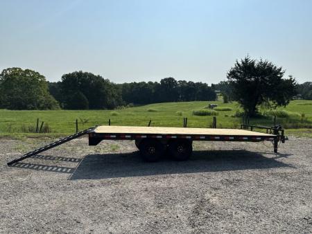 New 2027 Load Trail 102" x 20' Deck Over Pintle Hook Equipment Trailer