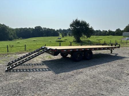 New 2027 Load Trail 102  x 20' Deck Over Pintle Hook Equipment Trailer