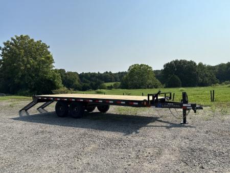 New 2027 Load Trail 102" x 20' Deck Over Pintle Hook Equipment Trailer