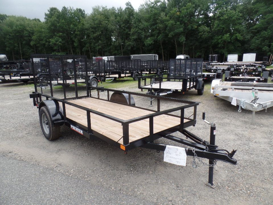 New 2026 Premier Trailers Inc. 12 ft. long deck by 5 ft. wide Utility Trailer